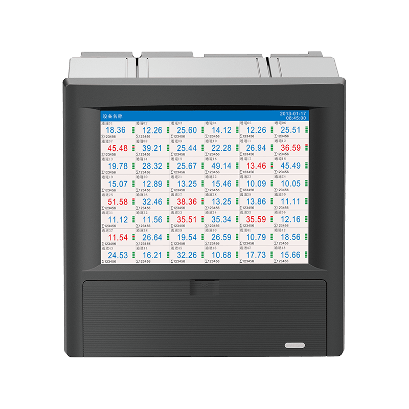 KT800 Large Screen 48 Channel Paperless Recorder High Capacity Data Logger